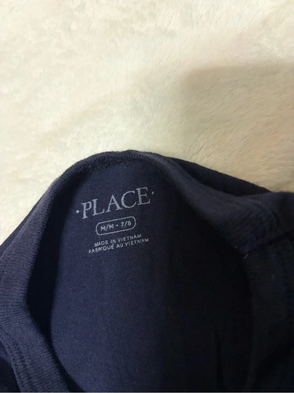 The Children's Place Navy 'Egg Hunting Squad' Bunny Graphic Tee